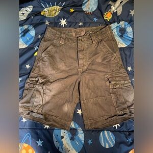 y2k Hollister grey surf cargo shorts